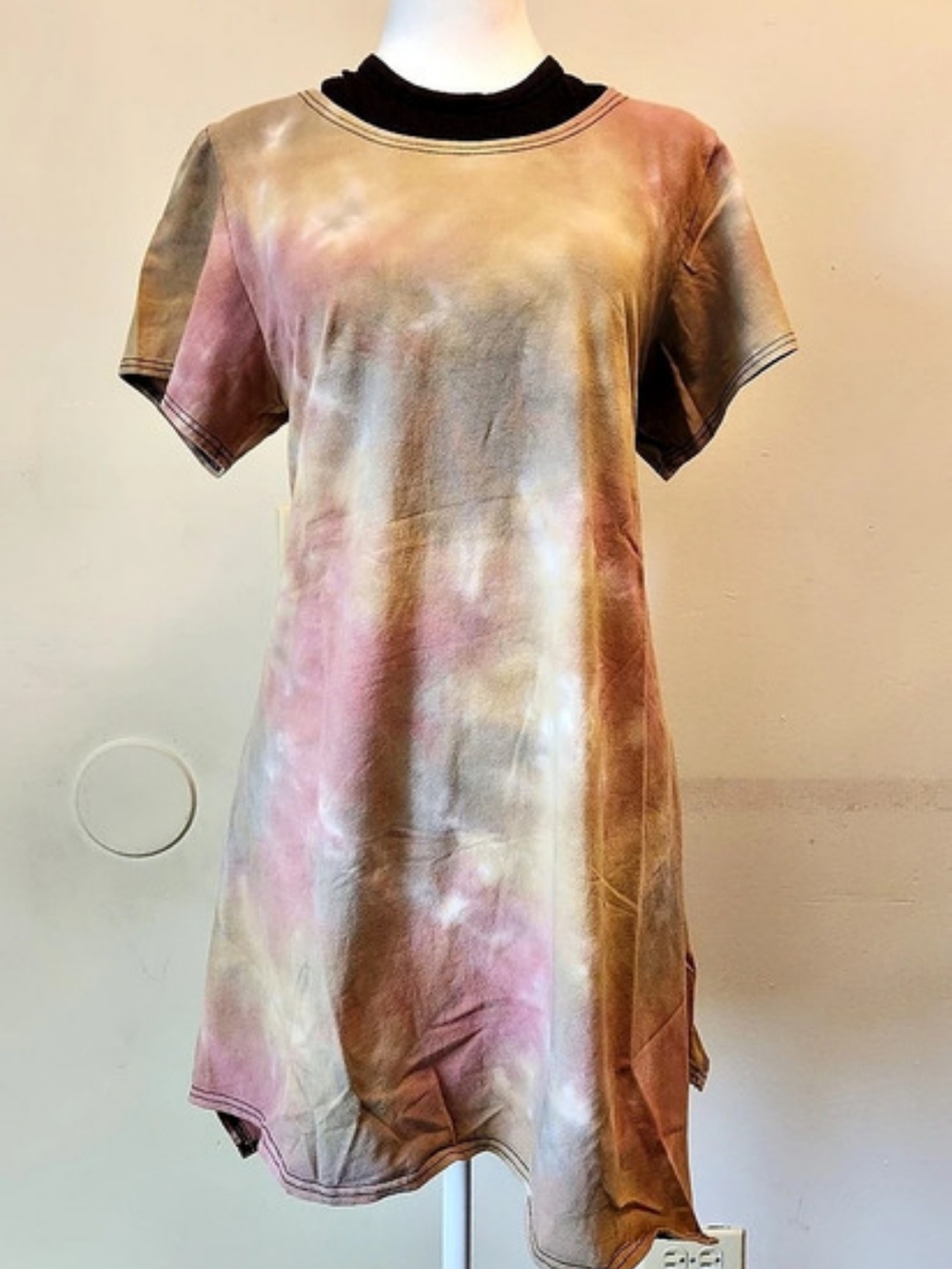 Abstract Tie-Dye Tunic
